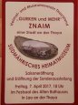 Sonderausstellung 2017 über Znaim